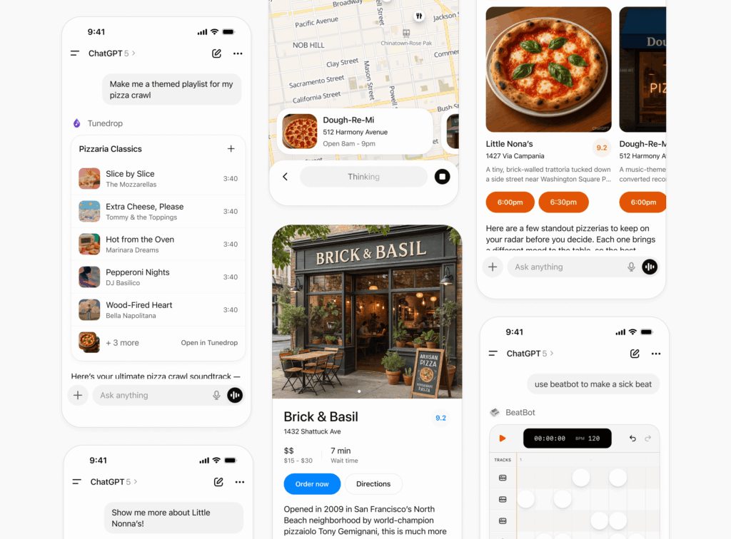 デザインガイドライン４つの表示モードサンプル画像