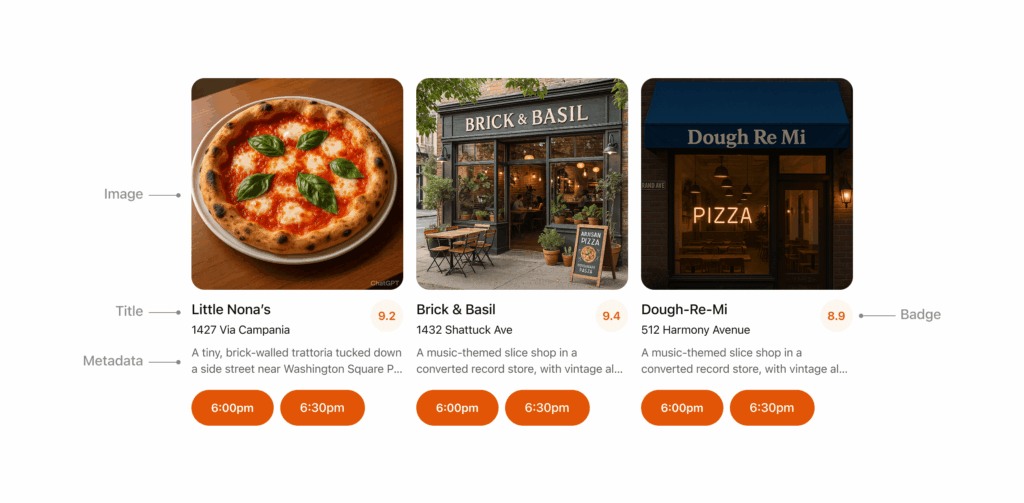 インラインカルーセルレイアウトサンプル画像