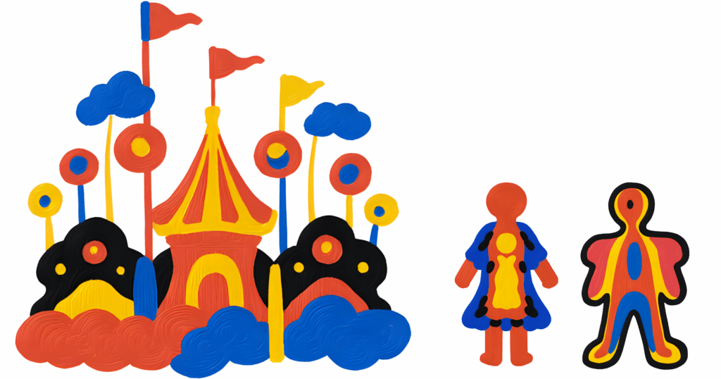 ドンキの店内は遊園地